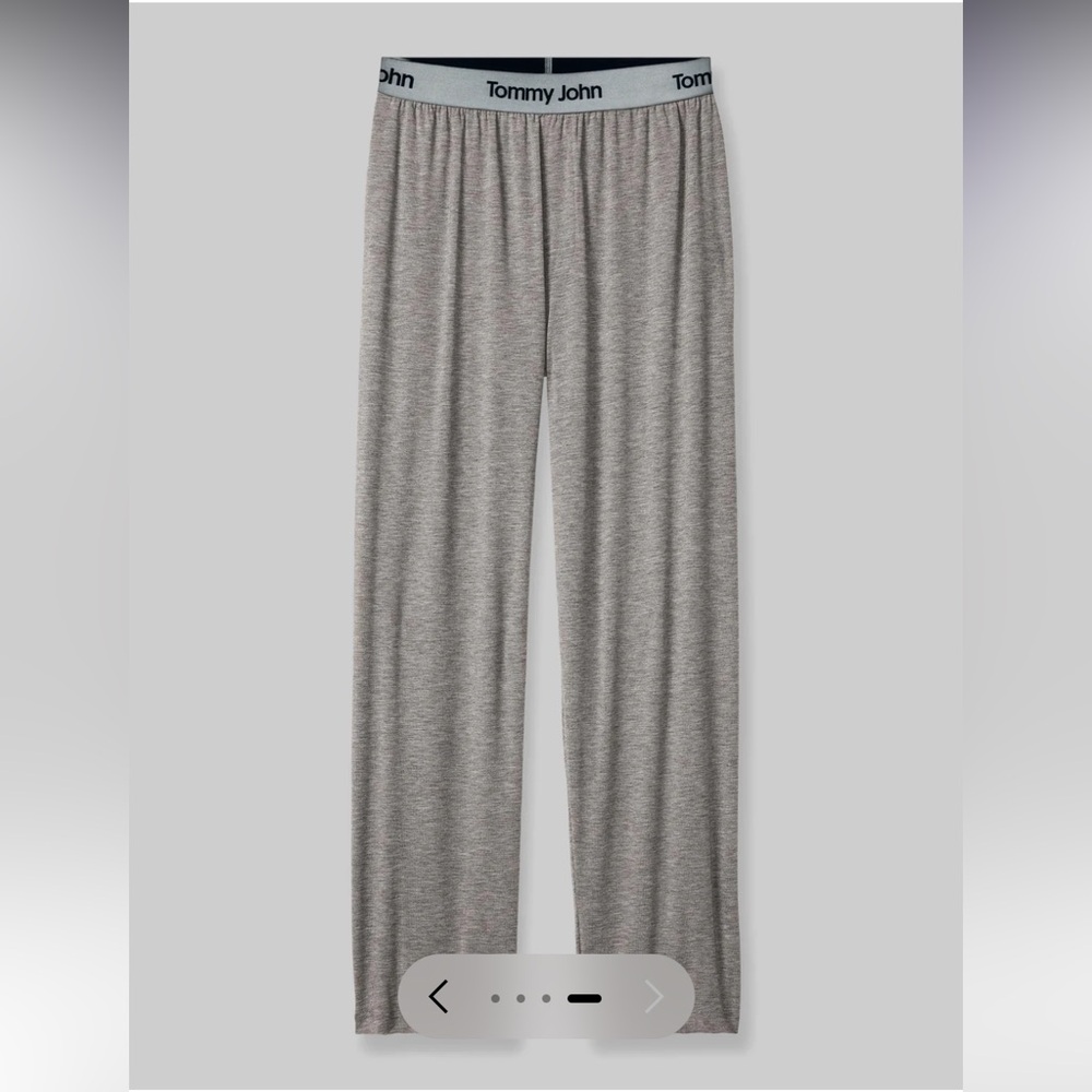 NEW NWT Tommy John Second Skin Sleep Pant Medium Heather Grey Pajamas XXL - Picture 4 of 12